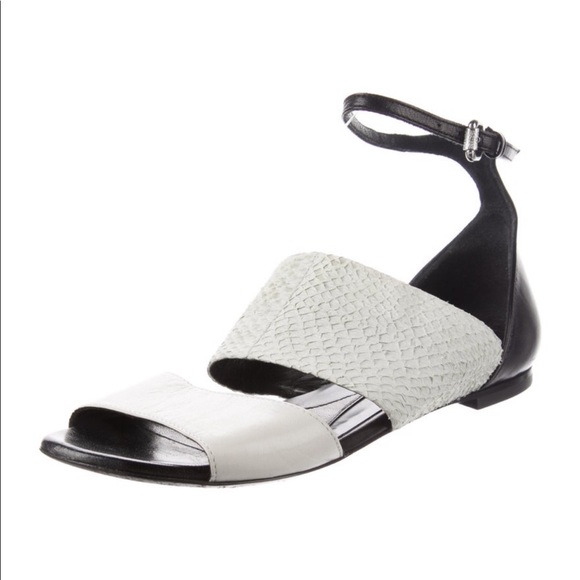 Alexander McQueen Shoes - McQ Alexander McQueen Snake print sandals